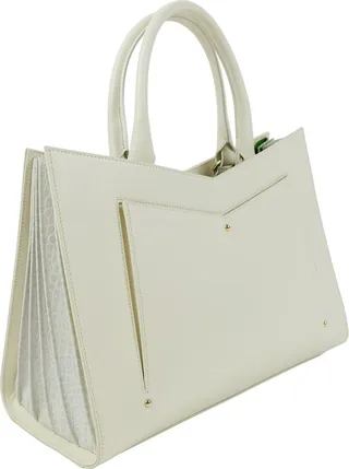 Plissé Tote