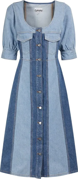 Organic cotton midi dress