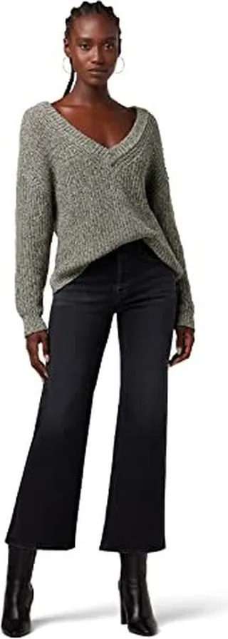 HUDSON Jeans Women's V Neck Sweater