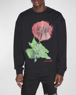 Men's Pixel Biggie Fleece Sweatshirt