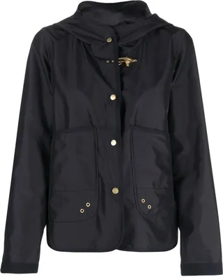 Long-Sleeve Hooded Jacket