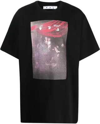 graphic-print T-shirt