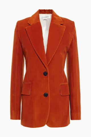 Cotton-corduroy blazer