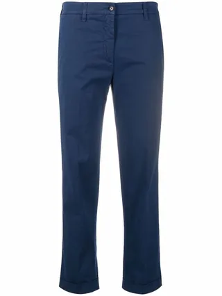Cropped Leg Trousers