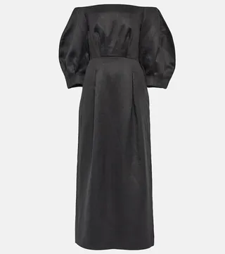 Majano off-shoulder midi dress