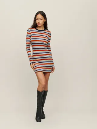 Leone Cashmere Sweater Mini Dress