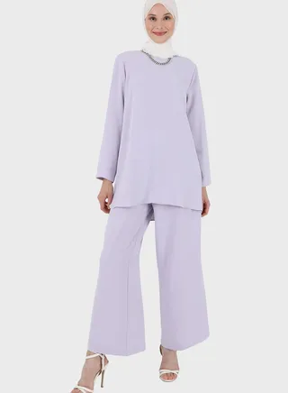 Round Neck Knitted Top