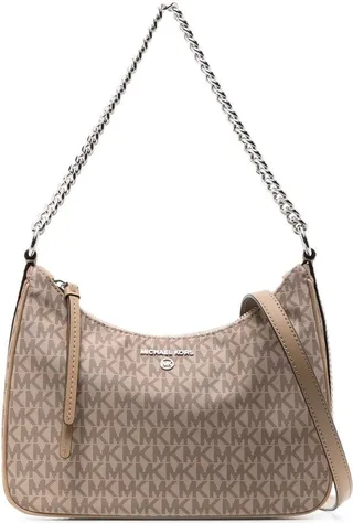 Monogram-Print Dual-Handle Bag