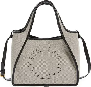 Logo Canvas Crossbody Tote