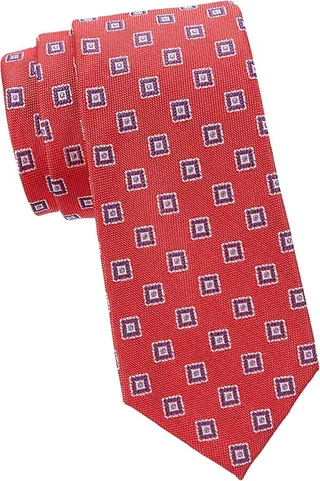 Patterned Silk Tie