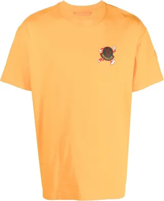 logo-print cotton T-shirt