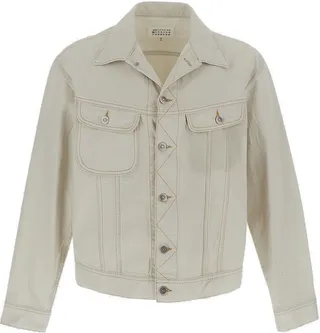 Maison Margiela Chalk Selvedge Denim Jacket
