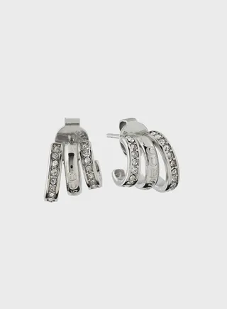 Triple Mini Hoop Earrings