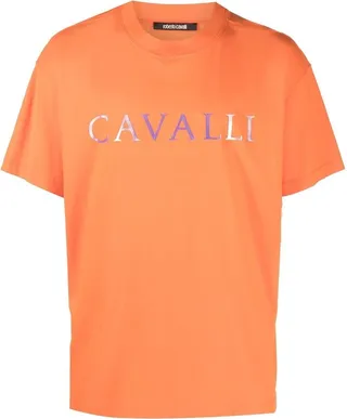 logo-print cotton T-shirt