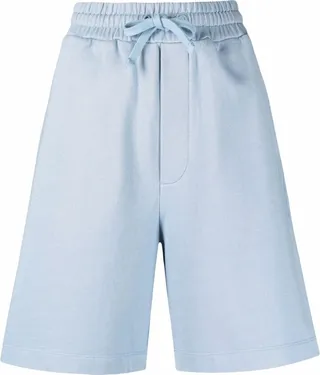 Embroidered-Logo Track Shorts