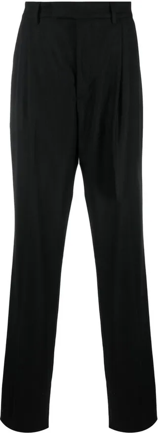 Straight-Leg Tailored Trousers