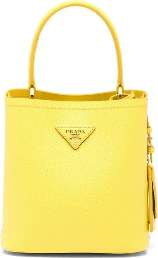 small Panier Saffiano leather bag