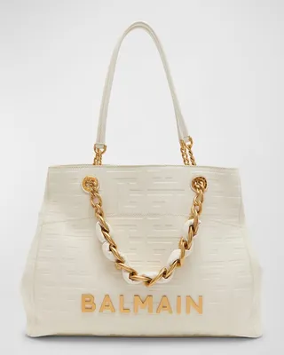 1945 Cabas Monogram Leather Tote Bag