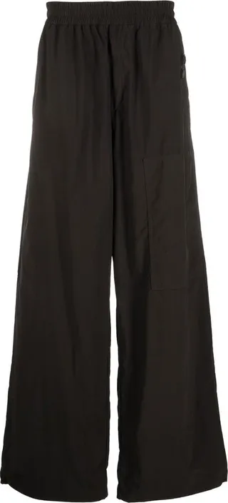 OFF-WHITE- Wide Leg Trousers
