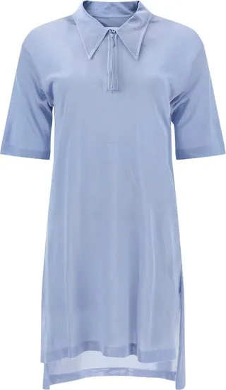 Maison Margiela Asymmetric Hem Polo Shirt