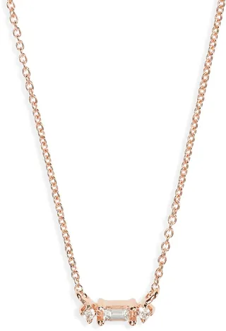 Sadie Diamond Pendant Necklace
