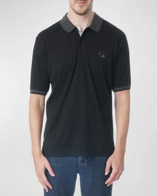 Men's Archie Polo Shirt Contrast Detail