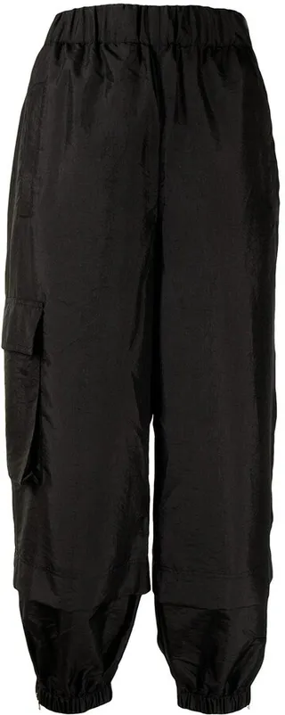 Cropped Technical Trousers