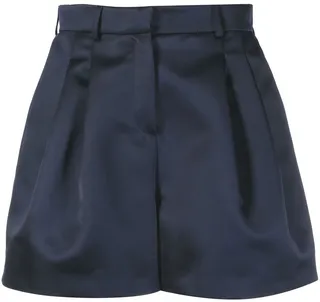 Tailored Wide-Leg Shorts