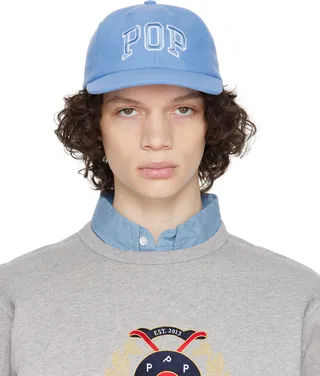 Pop Trading Company Blue Arch Cap