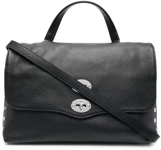 Studded Leather Tote Bag