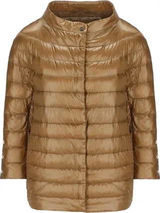 Mock Neck Puffer Jacket