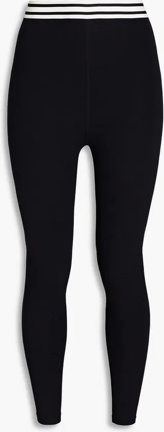 Roxan striped stretch leggings