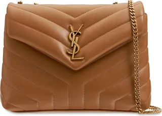 Small Loulou monogram leather bag