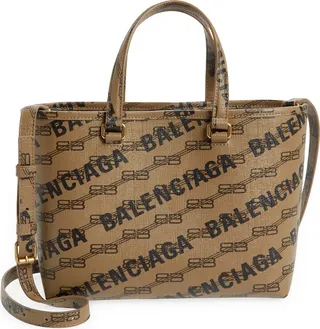 Small BB Monogram Shopper Tote