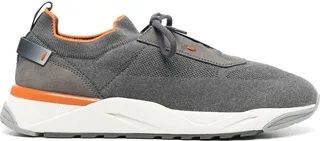 Panelled Low-Top Sneakers