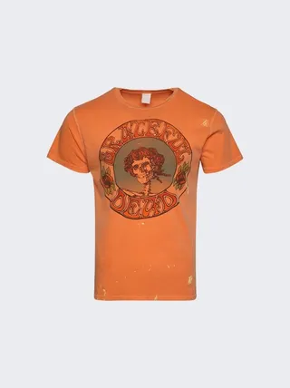 Grateful Dead T-Shirt Orange Glow