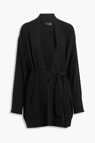 Mackenzie belted cashmere cardigan