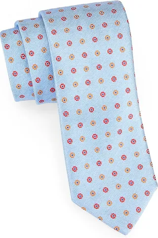 Medallion Silk Tie