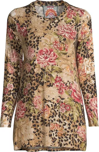 Vintage Rose Swing Tunic