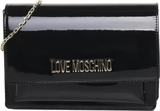 Love Moschino Logo-Lettering Chain-Linked Crossbody Bag
