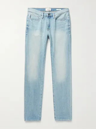 L'Homme Skinny-Fit Stretch-Denim Jeans