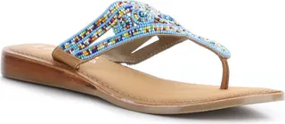 Jilly Beaded Flip-Flop