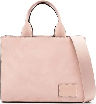Camouflage-Print Leather Tote Bag