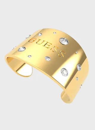 Crystals Flat Bangle