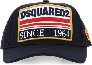 Dsquared2 Curved Narrow Brim Baseball Cap