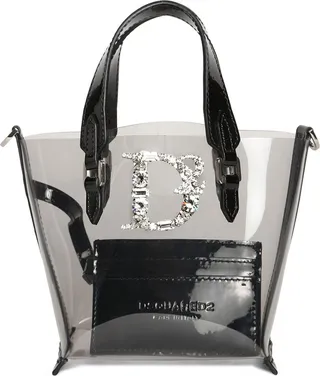 D2 crystal statement shopping bag