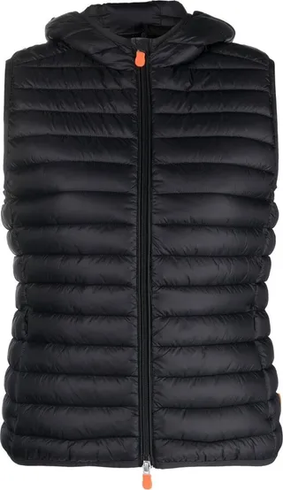 Sleeveless Hooded Puffer Jacket