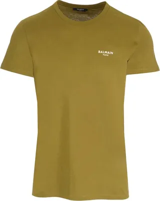 Balmain Logo Printed Crewneck T-Shirt