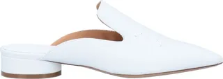 Mules & Clogs White