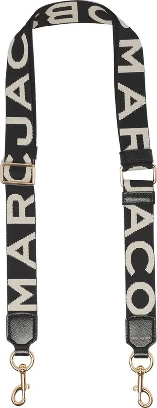 Marc Jacobs The Thin Logo Webbing Strap